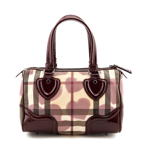 burberry heart bag copy|second hand burberry bag.